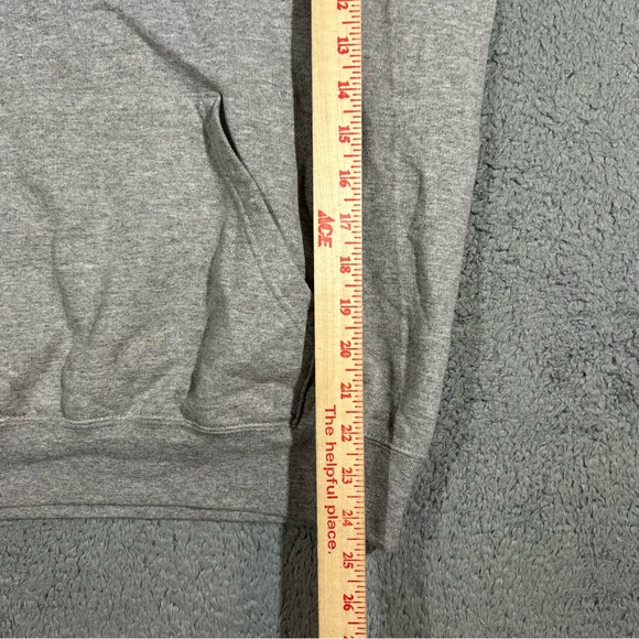 Vintage Y2k Grey Champion Ole Miss Pullover Hoodie Women’s Medium #1246 - Picture 7 of 9